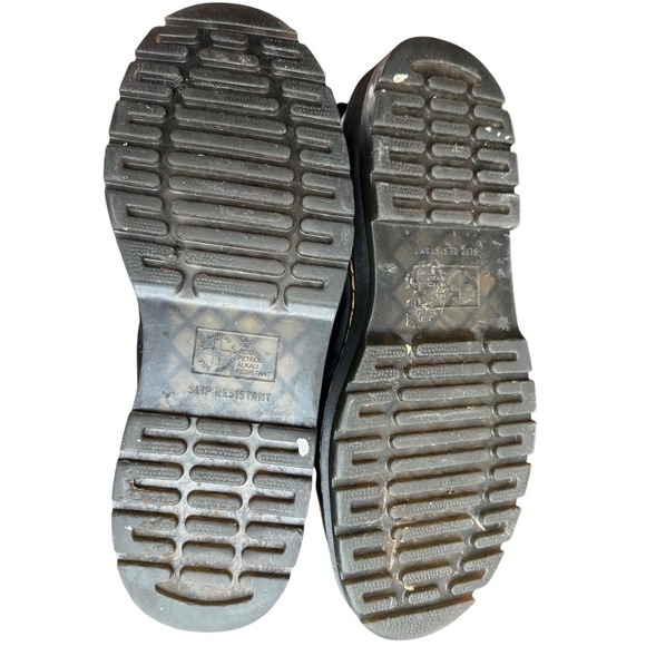 Dr. Martens ** RARE Industrial Steel Toe Work Boots Men's 13 US Black Safety - Picture 10 of 12